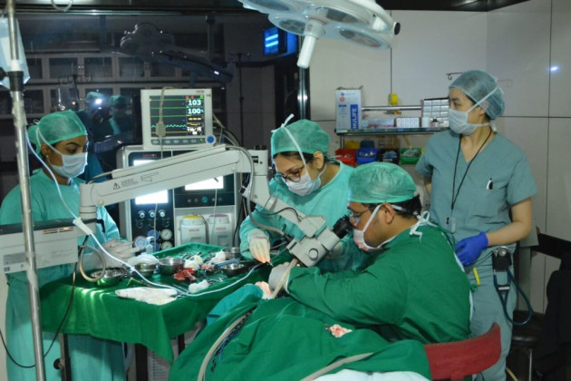 Patient Undergoing Surgery